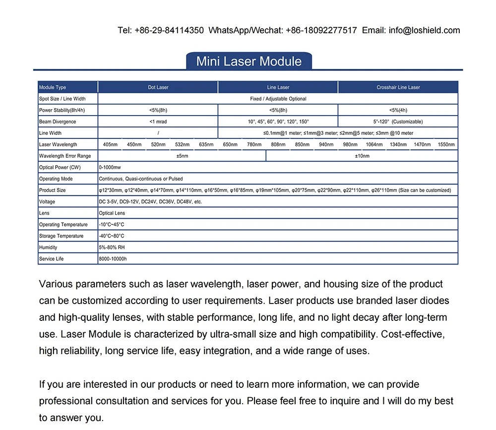 Laser Module Laser Module