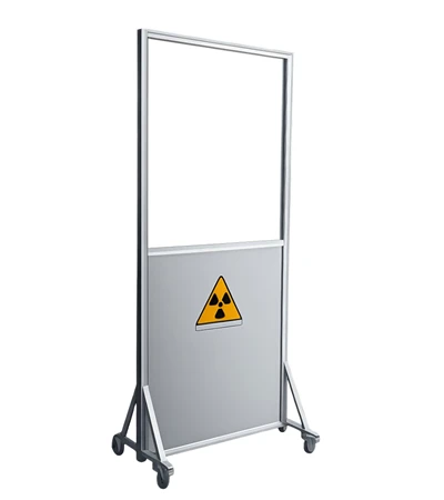 صفحه نمایش سربی شفاف|2.0mmPb Mobile X-Ray Shield